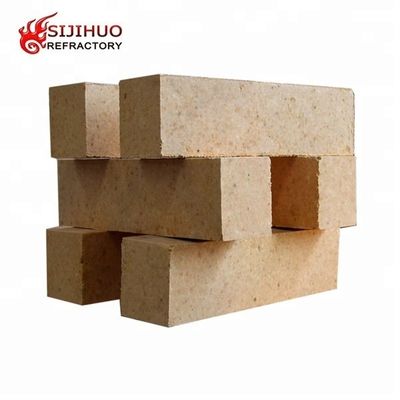 Желтый алюминиевый блок Огненный глиняный кирпич 230*114*65 мм для применения при высоких температурах