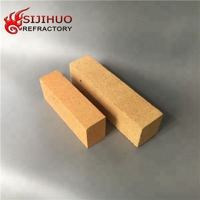 230x114x65 мм Красный огневой глиняный кирпич для ямы с содержанием CaO 0,34%